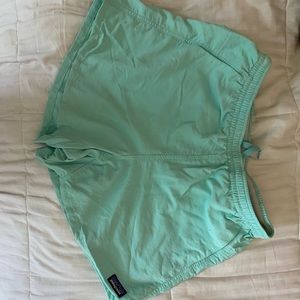 Blue Patagonia shorts